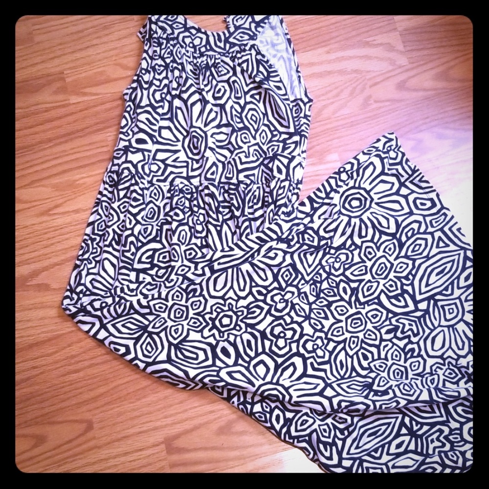 Long Maxi Dress Ann Taylor Loft Petite Large